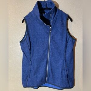 Cutter & Buck NWT Navy Zip-Up Vest